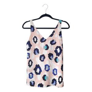 Banana Republic Multi Tile Print Colorful Tank Top